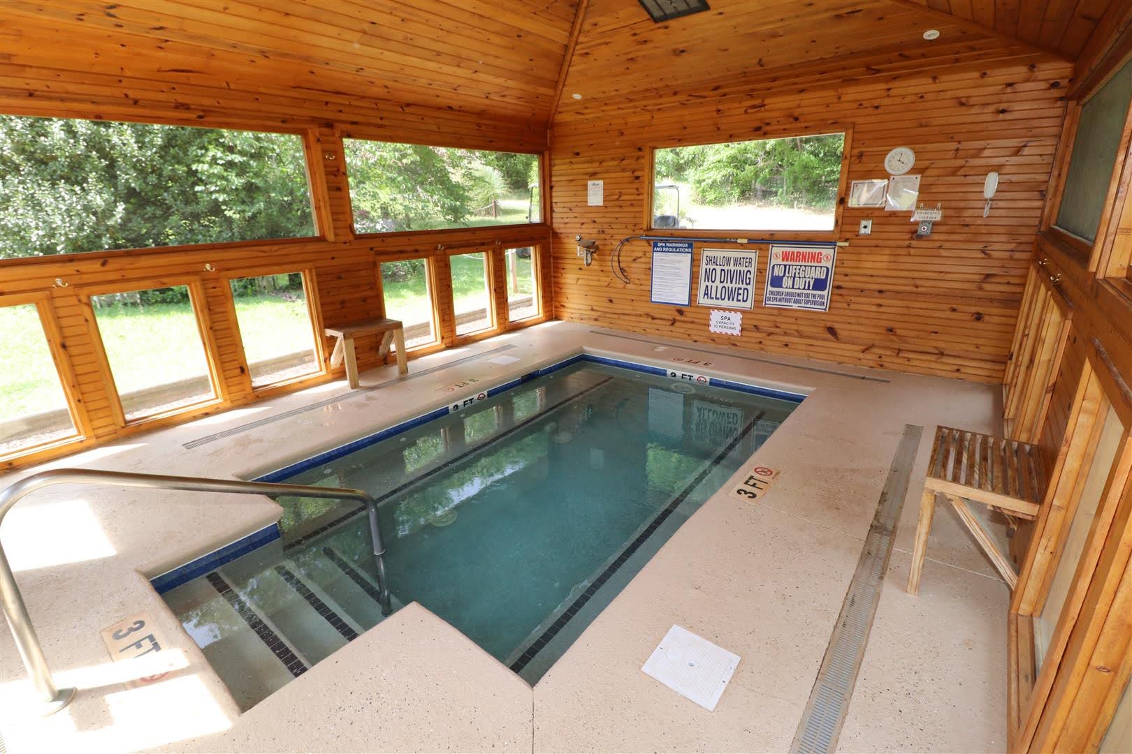 Picture of Inside the Hot Tub Building