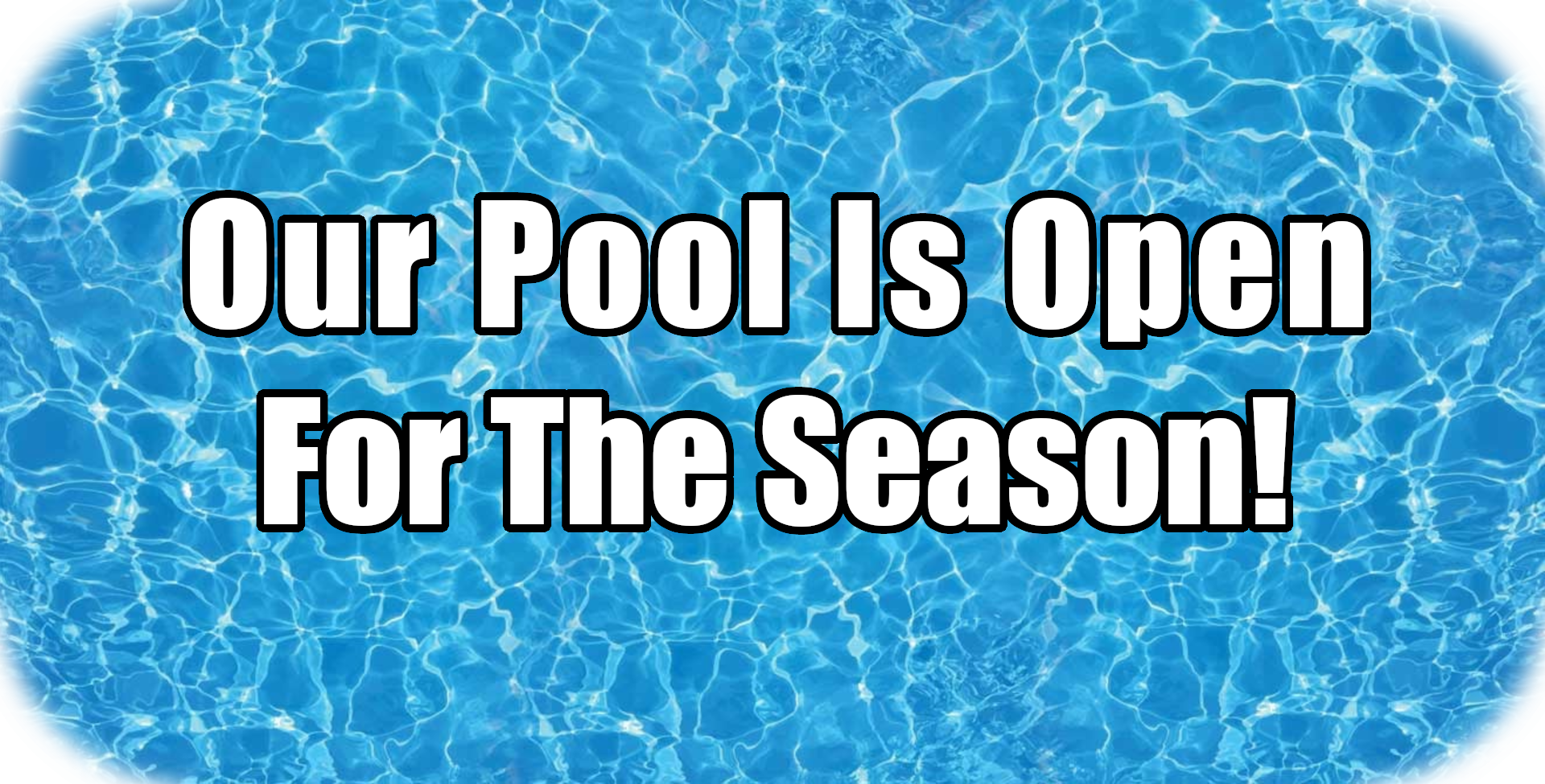 Pool is now open!!!