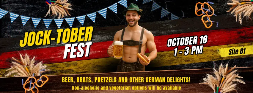 The River's Edge Campground Jock toberfest 2025 Flier Facebook Header