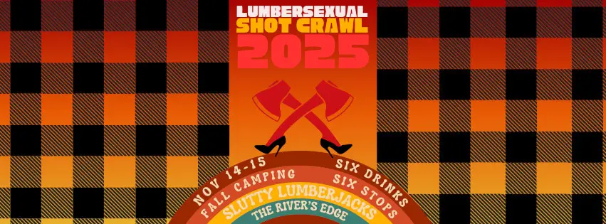 Lumbersexual Shot Crawl 2025 FB Header