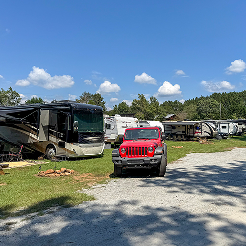 The River's Edge Camper Row