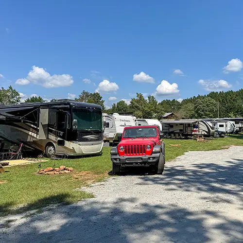 The River's Edge Camper Row