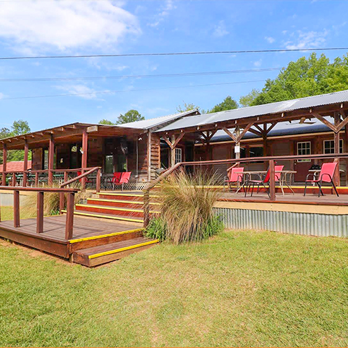 The River's Edge Club House Porch